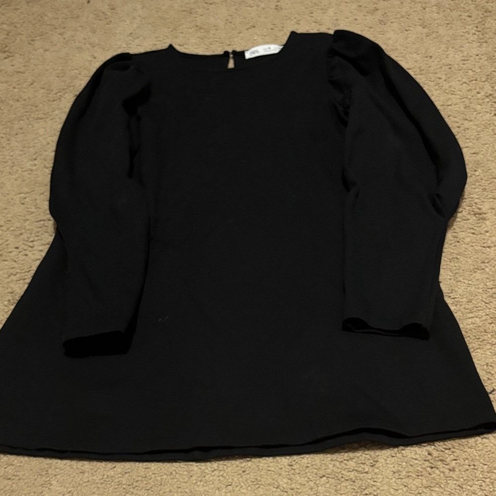 Zara Classic Black Kids Dress